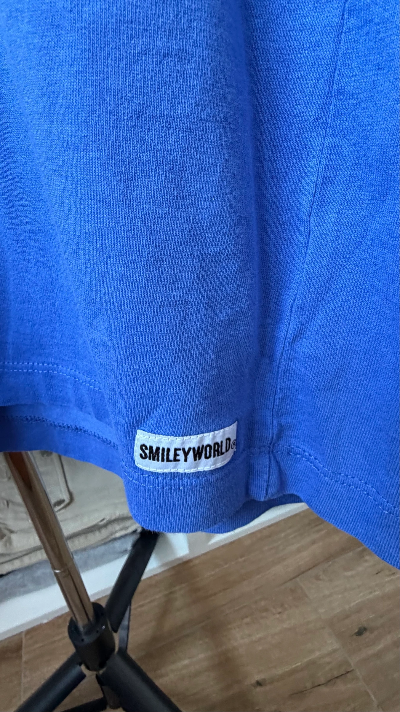 SmileyWorld blauwe oversized T-shirt – maat XL – photo 2